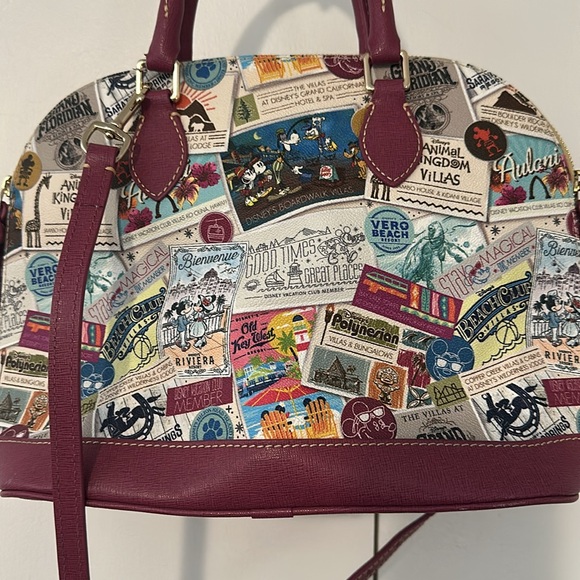 Dooney & Bourke Disney Vacation Club Zip Satchel - Picture 4 of 6
